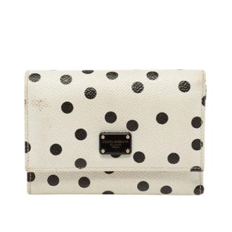Dolce & Gabbana Pre-owned Wallets, female, White, Size: ONE SIZE Pre-owned Leather wallets