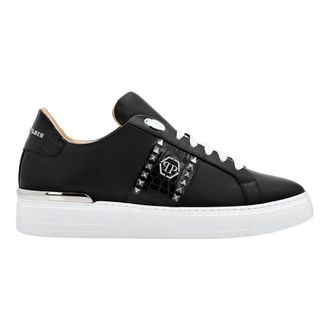 Philipp Plein Heren, Schoenen, Zwart, Maat: 36 EU Leer