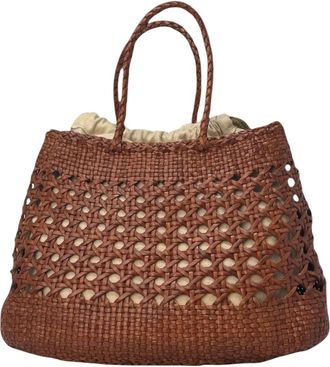 Dragon Diffusion Santa Cano Schoudertas - Dames - Handtassen - Bruin - ONE Size - Tassen