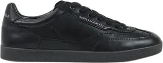 Karl Lagerfeld Kandidate Sneakers - Heren - Sneakers - Zwart - 41 EU - Leer - Schoenen