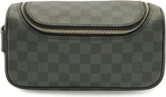 Louis Vuitton Tweedehands Canvas Louis Vuitton tassen - Dames - Vintage Tassen - Grijs - ONE Size - Vintage