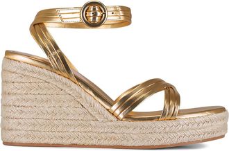 Gianvito Rossi Espadrilles Mekong con fibbia - Oro