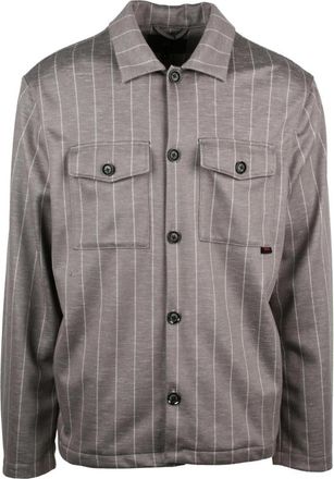 Liu Jo Gebreide Blouse - Heren - Zomerjassen - Grijs - XL - Katoen - Jassen