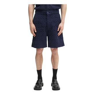 Daily Paper Clothing Korte Broeken, Heren, Blauw, L, Casual Shorts