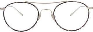 Maui Jim 48mm Round Optical Frames in Grey Silver Transparent at Nordstrom Rack