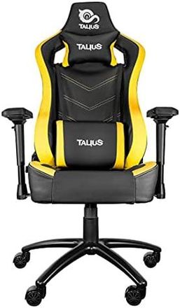 OEM Sedia Da Gioco Talius Vulture - Sedia Da Gioco Professionale Gialla E Nera, A Farfalla, Ergonomica, 4d Braccioli, Base In Metallo, Regolabile In Altez