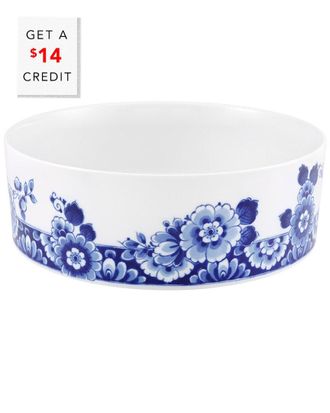 Vista Alegre Blue Ming Large Salad Bowl With $18 Credit