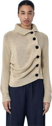 Khaite Truien - Dames - Vesten - Beige - XS - Truien & Vesten