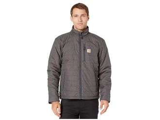 Carhartt Work in Progress Rain Defender Relaxed Fit LW Insulated Jacket Mens Coat Shadow : SM (Reg), Nylon/Polyester