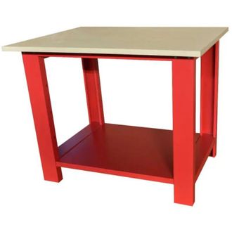 Essenza banco da lavoro essenza in acciaio 100x75x80 cm