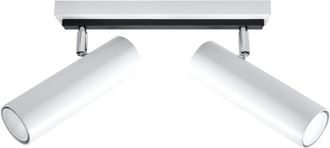 Wonderlamp Regleta Zani Blanco, 2 Luces