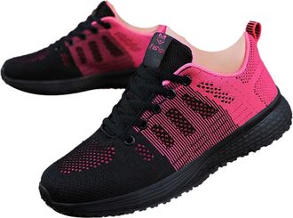 Generic Running Shoes Womens Trainers Walking Shoes Athletic Sneakers Ladies Breathable Mesh Sport Sneakers Lightweight Non Slip Tennis Trainers Outdoor Worko