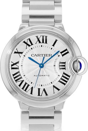 Cartier Pre-owned Cartier Ballon Bleu 36Mm Automatic Silver Dial Mens Watch W6920046