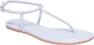Bernardo Hercu Leather Flat Sandal