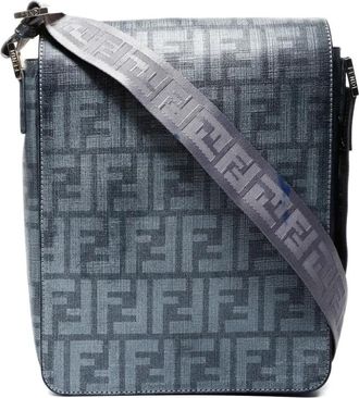 Fendi 2015-2025s Zucca crossbodytas - Grijs