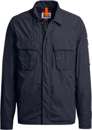 Parajumpers Millard Jas - Eigentijdse en veelzijdige stijl - Heren - Zomerjassen - Blauw - S - Polyester - Jassen