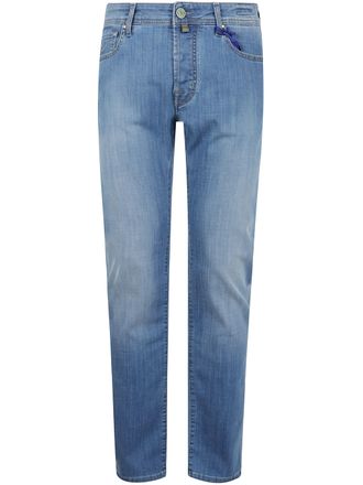 Jacob Cohen Jeans Gamba Dritta Bard Denim Blue Stretch