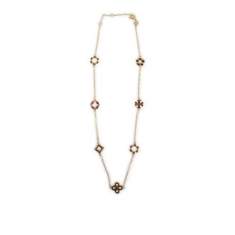 Tory Burch Accessoires, Dames, Geel, ONE Size, Kira Clover Necklace