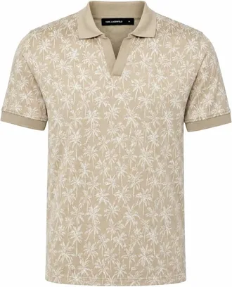 Karl Lagerfeld Uomo, Top, Beige, M, new