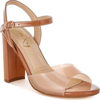London Rag Kessel Block Heel Sandal in Tan at Nordstrom Rack, Size 7.5