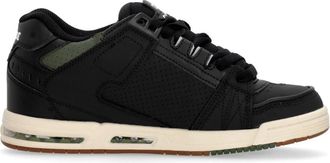 Globe Schoenen, Heren, Zwart, 42 EU, Leer, Zwarte Combat Skateschoenen voor Heren