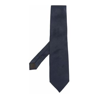 Caruso Corbata de seda tonal - Accessories - Hombre - Azul - ONE SIZE