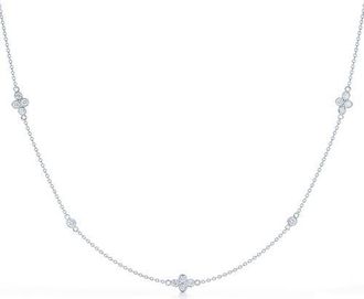 Kwiat Quad Diamond String Necklace in Yellow Gold at Nordstrom, Size 16 In