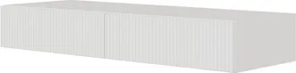 Selsey Selsey - Veldio - Consolle Sospeso Con 2 Cassetti - 110 Cm - Bianco