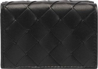 Bottega Veneta Intrecciato Tiny Tri-Fold Wallet