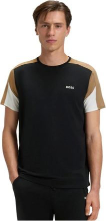 HUGO BOSS Hombre, Camisetas, Negro, Talla: 2XL