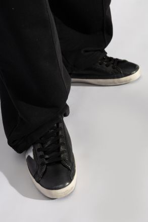 Golden Goose Sneakers Super-Star Classic With List, Mens, Black