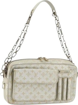 Louis Vuitton Pre-owned Shoulder Bags, female, Beige, Size: ONE SIZE Pre-owned Vintage Shoulder Bag