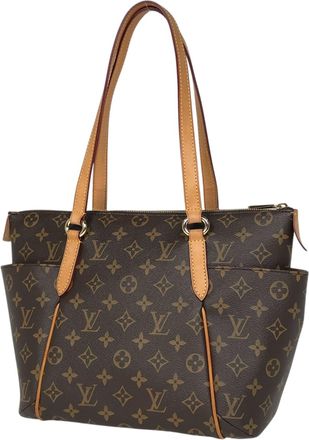 Louis Vuitton Brown Monogram Shoulder Bag Tote Bag (Pre-Owned)