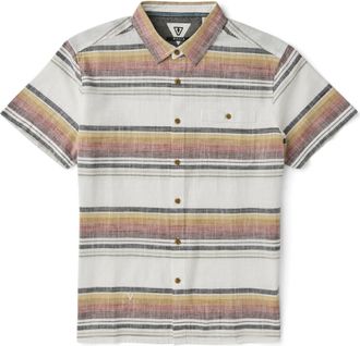 Vissla Mens South Bound Woven Shirt Khaki XXL