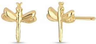 Bony Levy 14K Yellow Gold Dragonfly Stud Earrings at Nordstrom Rack