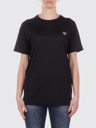 New Balance T-shirt in poliestere riciclato con logo New Balance