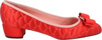 Ferragamo Vara Bow Satin Pumps