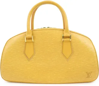 Louis Vuitton Jasmin Epi Leather Yellow Leather Handbag (Pre-Owned)