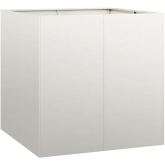 vidaXL Vidaxl Jardinera 80x80x80 Cm Acero Inoxidable