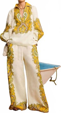 Alemais Porter Pant In Cream