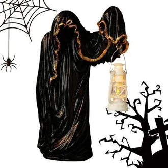 OEM Decoraci&oacute;n De Fantasmas, L&aacute;mpara De Mesa Decorativa Con Forma De Fantasma, Decoraci&oacute;n De Terror Para Halloween, Perfecta Para El Dormitorio, La Sala D