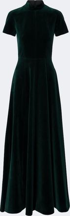 Emilia Wickstead Malinda cotton velvet gown