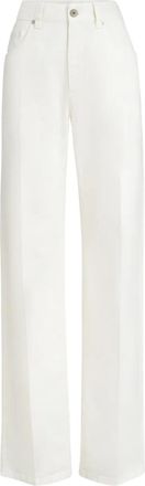 Brunello Cucinelli Cropped broek - Wit