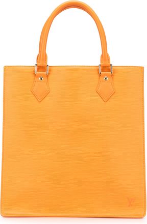 Louis Vuitton Pre-owned Womens Petit Sac Plat Epi Leather Tote - Orange - One Size