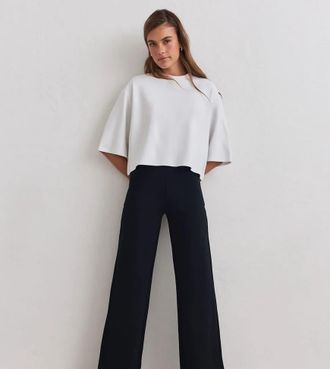 Aim'n pantaloni tall Black luxe neri-Nero