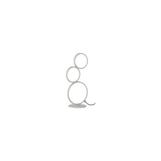 Trio Leuchten Lampada Tavolo Scrivania led 3 Cerchi Bianco Luce Variabile Rondo gd Trio