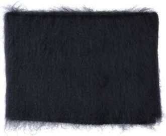 Maison Margiela Black Knit Mohair Scarf