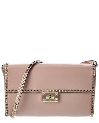 Valentino Rockstud Leather Clutch