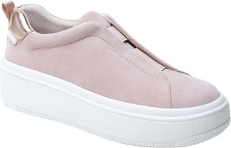 Linea Paolo Golde-L Suede Sneaker