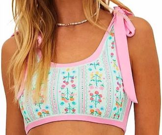 Beach Riot Francis Top In Fruit Blooms